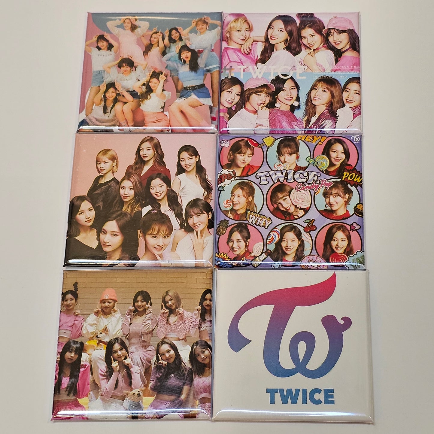 Pack de Twice Personalizado - 6 Imanes, Caja y Accesorios Exclusivos